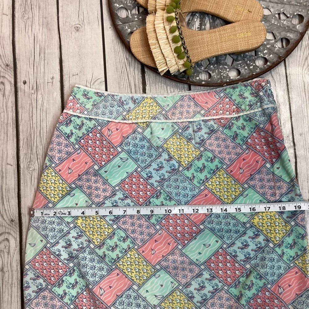 Vineyard Vines Multicolor Patchwork Mini Skirt - image 3